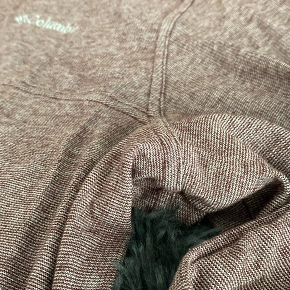 Columbia quarter-zip maroon heather sweatshirt - Picture 9 of 17